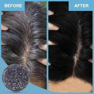 2019Gray Hair Shampoo Bar 3pcs Moisturizing Bar Soap For Men