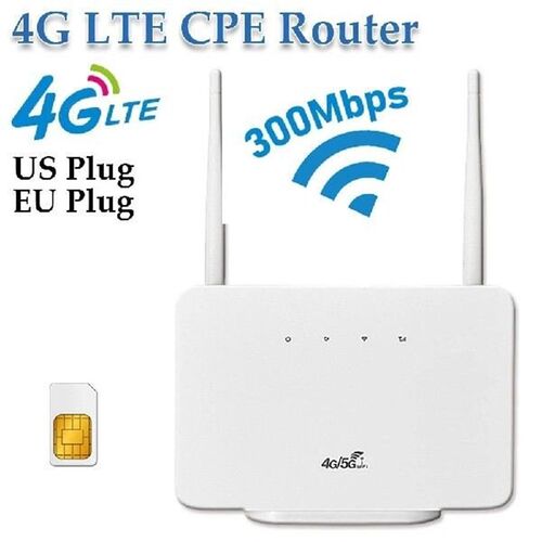 4G LTE CPE Wireless Router 4G Modem 300Mbps RJ45 LAN WAN