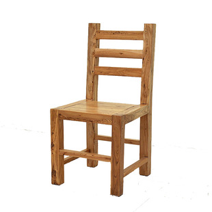 全实木椅子靠背椅老榆木餐桌椅家用经济型饭店写字办公椅会议室椅