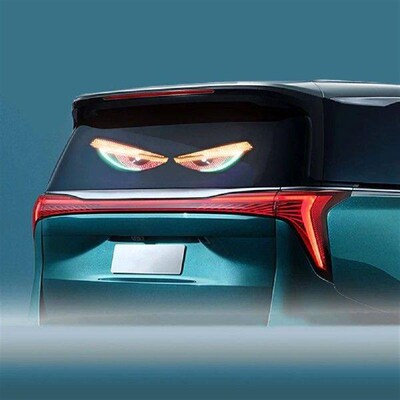 LED Car Dynamic Devil Eye Light 12 Modes Car Flexible