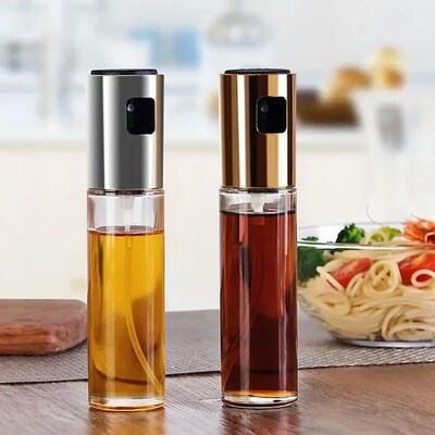 Multifunctional leak-proof glass spray bottle Olive oil spra
