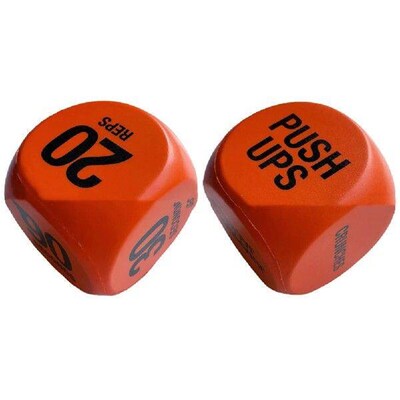 Exercise Dice Portable Exercise Decision Dices Compact