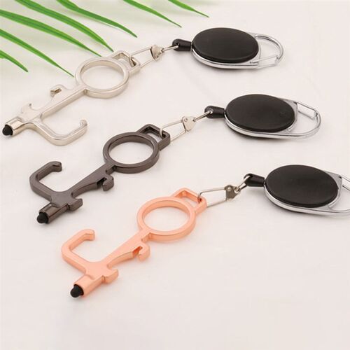 Portable Non Contact Elevator Door Opener Pusher Keychain Bo