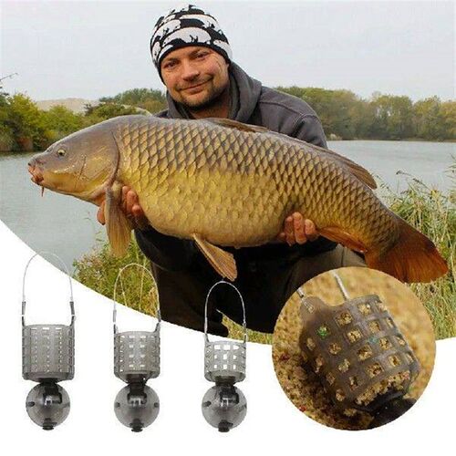 Fishing Bait Cage Plastic Carp Fishing Bait Thrower