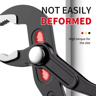 Water Pump Pliers Quick-Release Plumbing Pliers Pipe Wrench