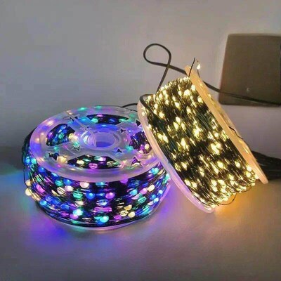 Green Copper Wire Garland Light 5/10/20M LED String Lights