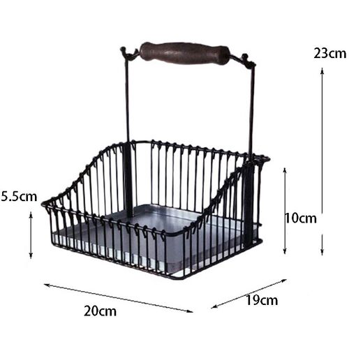 Multi use Steel Storage basket Under Shelf Wire Rack Cabine