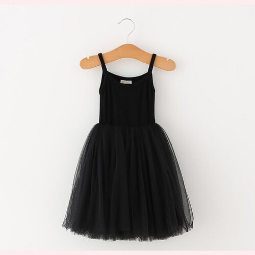 Girls Summer Sleeveless Dress 3 4 7 8 Years Kids Casual Tutu
