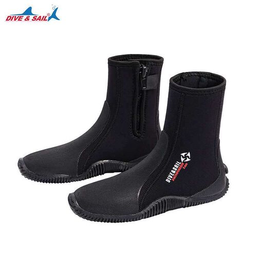 DIVE & SAIL Diving Shoes 5MM High-top Outdoor Diving Boots B