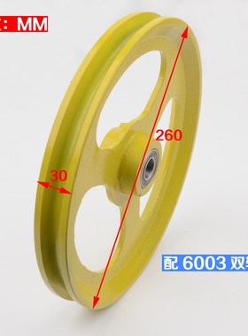 河北东方电梯涨紧轮20x30x003限速器涨紧装置适用蒂森永大配件