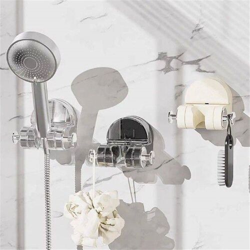 Wall Mount Shower Head Holder Height Adjustable Shower Wand