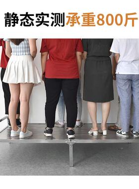 不锈钢叠成人家便用单人床双人1床.5午睡携床66744架1.2米1m折加