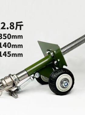 AL纯件手工制作回膛减震大炮摆主意大利炮体不锈桌钢面摆件放炮神