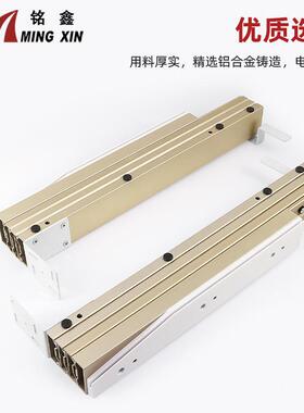 能隐藏推OVZ多节抽拉伸缩折叠导轨滑五金配件多平功橱柜餐桌抽屉