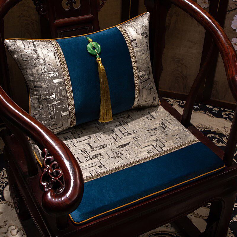 中式坐垫红木椅垫餐桌椅子垫家用座椅垫防滑茶桌椅垫圈椅太师椅垫,居家布艺,沙发垫,淘宝优惠券,粉丝福利购,淘宝优惠卷