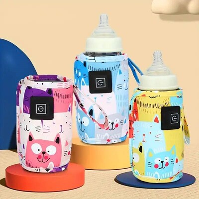 USB Milk Water Warmer, Travel Stroller Insulated Bag, Nursin