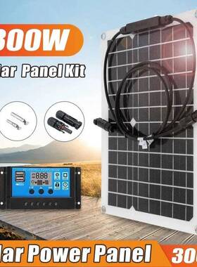 15W621柔性太阳能电池板18控制器套装10AV-100A车艇游充电器3汽00