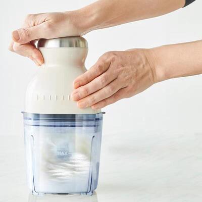 电便动搅肉机功能果汁机多迷你料理机榨62662汁杯不绣纲绞肉机携