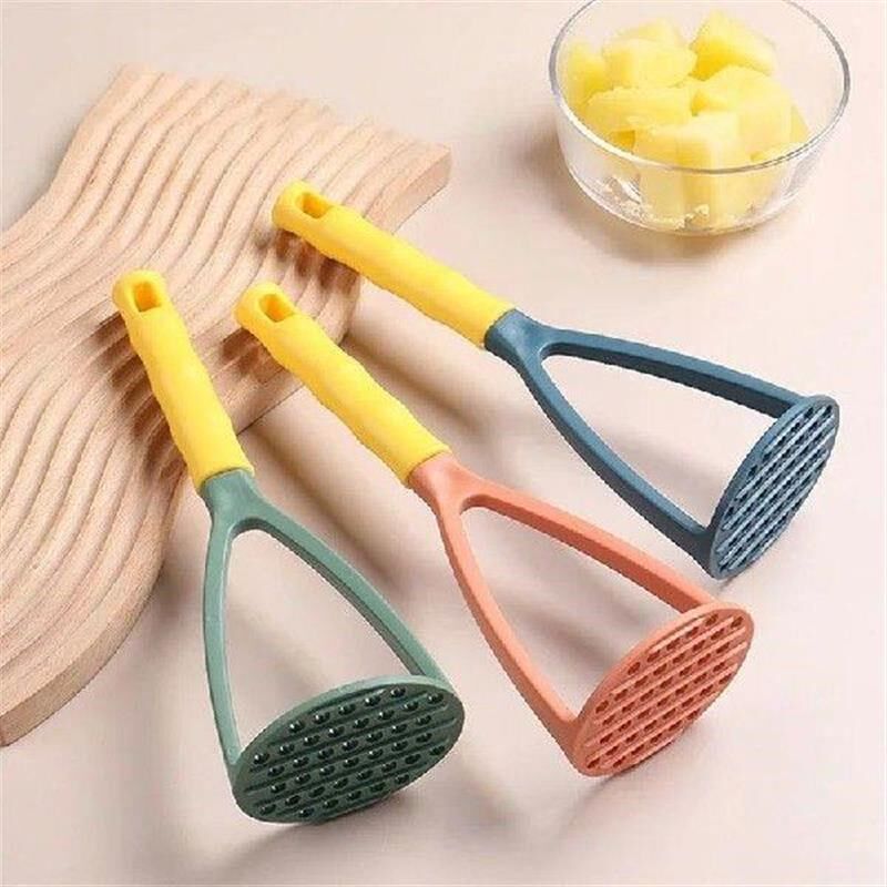 Household Kitchen Hand Potato Masher Useful Soft Grip0 - 实物图