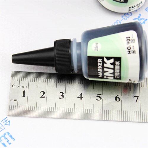 25ml marker ink oily red blue black three color marker refil