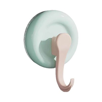 Suction cup hooks with strong vacuum, no drilling, no marks,