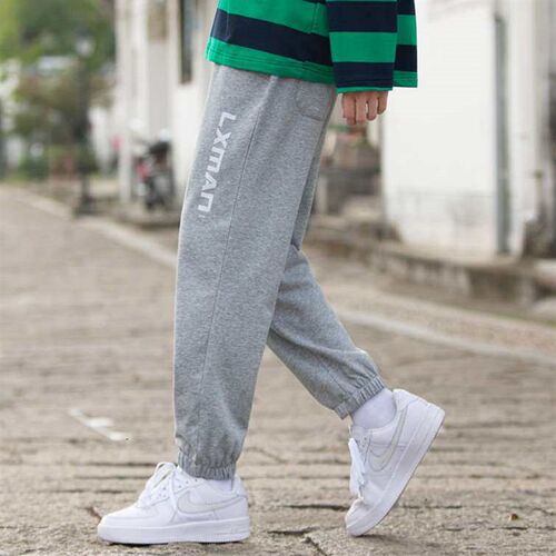 Strict selection  85% cotton spring pants mens loose tend