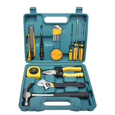 Vehicle self-rescue toolbox Hand tools 16 sets of emergency