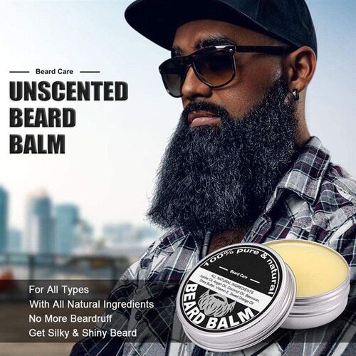 9Pcs/Set Beard Growth Kit Wash Conditioner Growth Balm Softe