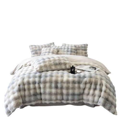 Class A High-end Luxury Imitation Rabbit Plush Padded Warm F