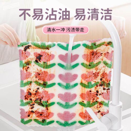 Kitchen Cleaning Cloth - Oil-Resistant, Non-Stick, No Lint,