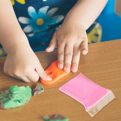 48 PCS Air Dry Clay Colored Oven Bake White Plasticine Tools