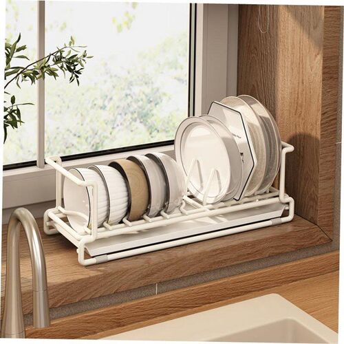 Kitchen storage rack, dish pan, seasoning storage rack