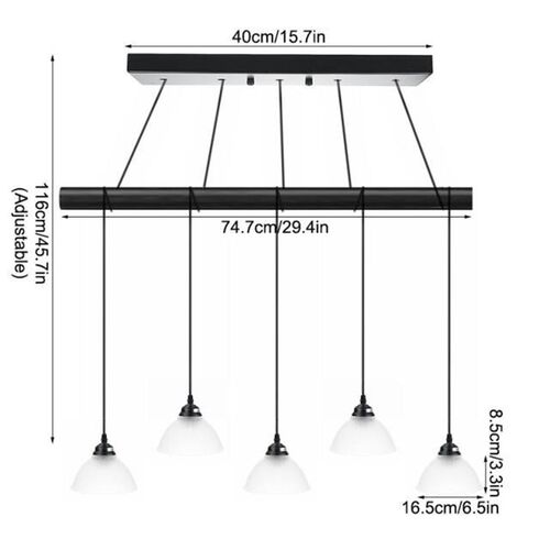 E26/27 Modern Chandelier Minimalist Lights Living Room Dinin
