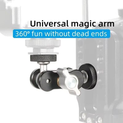 Aluminum Alloy Magic Arm Universal Adjustment 1/4 Interface