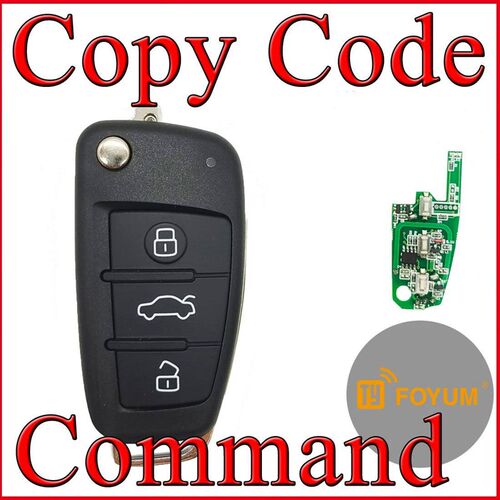 433Mhz Cloning Remote Control For Car Key Learning Fixed Cod