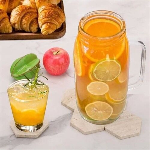 Natural Marble Coasters Placemat Vintage Combinable