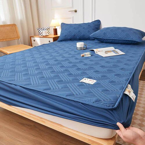 Skin-friendly cotton fitted sheet, bedspread, matss cover