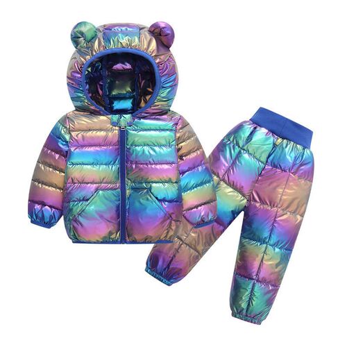 2023 Autumn Winter Girls Suit plus velvet two-piece Set Boy