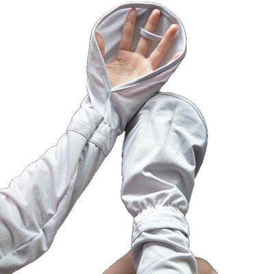 Summer UV Protection Ice Silk Arm Sleeves for Women - Loose