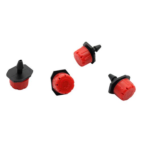 50 Pcs Adjustable Dripper Red Micro Drip Irrigation Watering