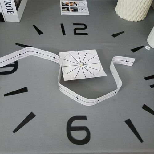 3D Luminous Wall Clock Frameless Digital Wall Clocks DIY Acr