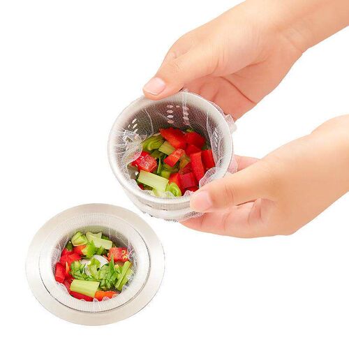 Disposable Kitchen Sink Drain Filter Net, Vegetable Washing