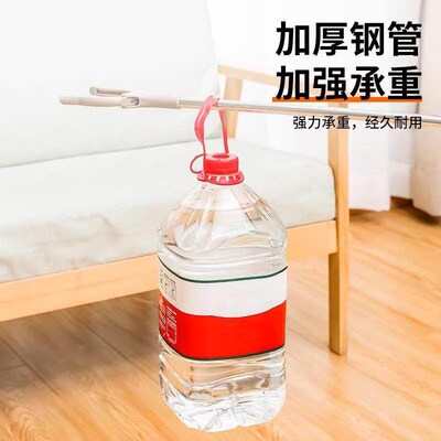 Pregnancy-friendly long-reach grabber for picking up items a