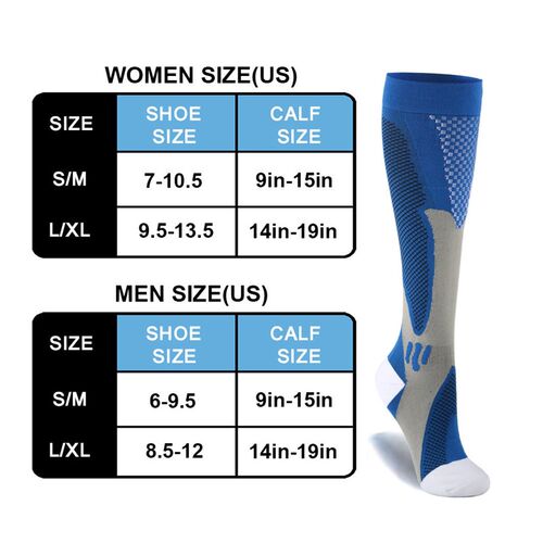 Brothock Compression Socks Nylon Medical Nursing Stockings S
