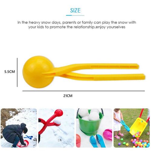 Round Snowball Maker Kids Sand Small Clip Mould Snowball Fig