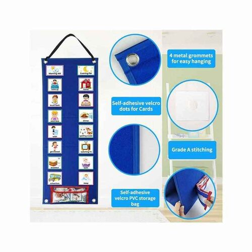Children Visual Schedule Calendar Chart Autism Learning Mate