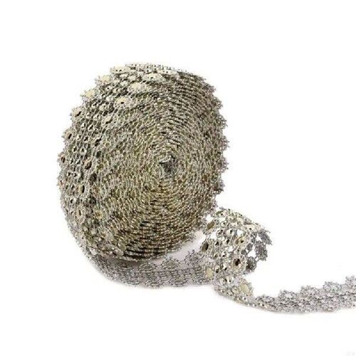 5 Yards Rhinestones Ribbon for Wedding Birthday Decoration