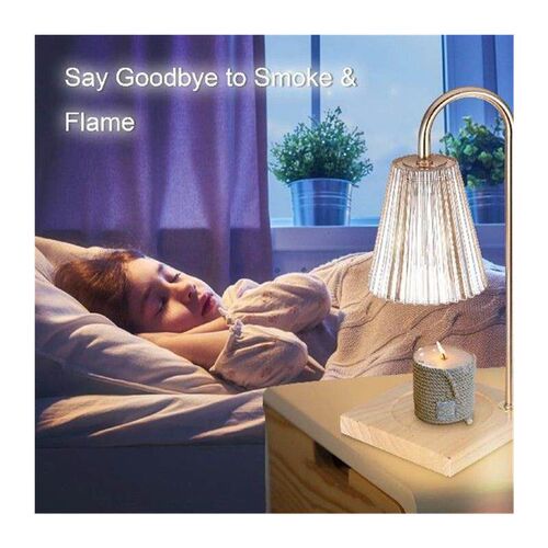 Home Decor Candle Warmer Lamp Electric Wax Melt With 2