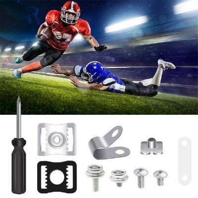 31Pcs Hockey Helmet Replacement Parts Including Visor Clips