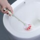 and Holder Deep Bowl Cleaning Tool Brush Compact Toilet Set